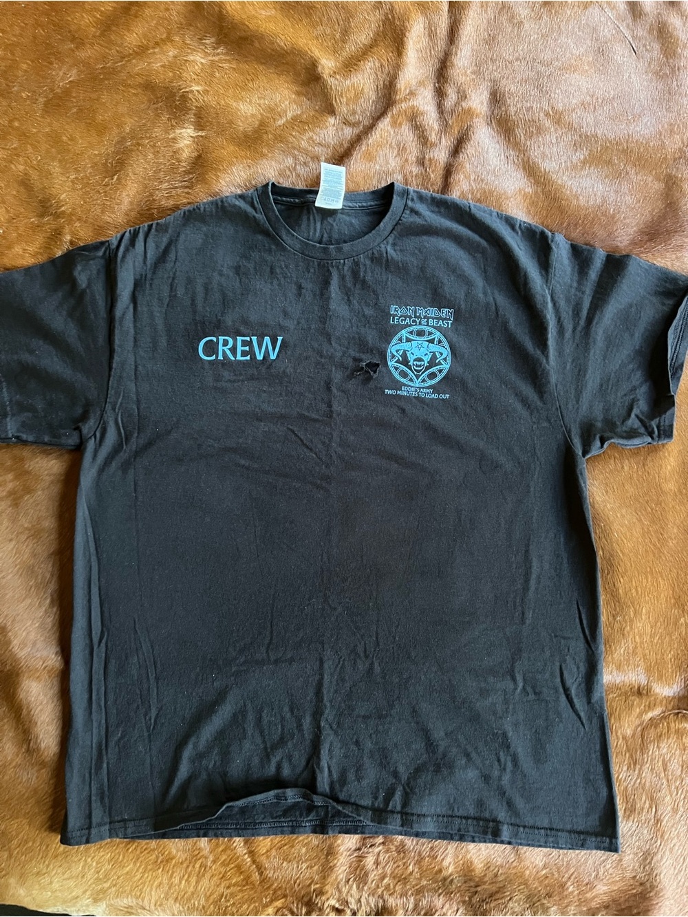 Iron Maiden 2018 Legacy of the Beast Tour Crew Tee